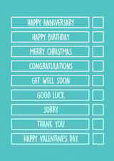 Adult Cheeky Anniversary Card 30987 created by Thirty Mussels