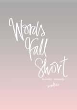 Sympathy heartfelt Thinking of you Card 8854 created by Pearl of a Girl