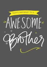 Brother birthday Birthday Card 8860 created by Pearl of a Girl