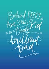 Brilliant Dad Father's Day Card 31328 created by Pearl of a Girl