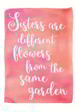 flowers garden Birthday Card 31329 created by Duckduckle Design