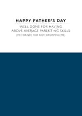 dad funny Father's Day Card 30841 created by Doodlelove