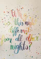 Passover Pesach Card 31414 created by Paper Andrea