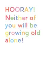 Multi coloured lettering - engagement/wedding created by JosieOnTheRun