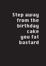 birthday cake Birthday Card 7425 created by Potty Mouth