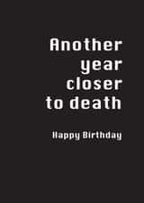 birthday humour Birthday Card 29524 created by Potty Mouth