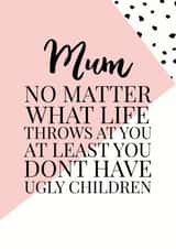 mum mother Mothers Day Card 9011 created by Oh So Serendipity