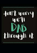 dont worry Get Well Card 7830 created by Hoard Pretty Things