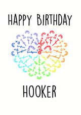 crochet birthday Birthday Card 31637 created by Savage Scribbles