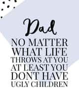 No matter what Father's Day card created by Oh So Serendipity