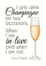 Female Typographic Anniversary Card 31330 created by Duckduckle Design