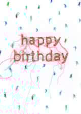 happy birthday Birthday Card 1110 created by Sparklymouse