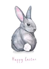 easter bunny Easter Card 1096 created by Kristy le Voy