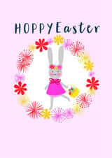 happy hoppy Easter Card 2558 created by Claire Giles