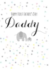 elephant baby Father's Day Card 2560 created by Claire Giles