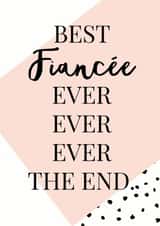 fiancee best Valentines Day Card 9012 created by Oh So Serendipity