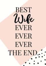 wife best Valentines Day Card 9013 created by Oh So Serendipity