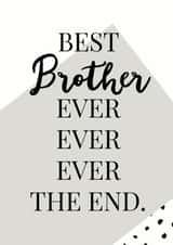 brother best Love & Friendship Card 31475 created by Oh So Serendipity