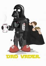 darth vader Father's Day Card 25327 created by Baz Sellers