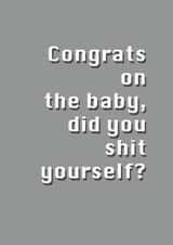 baby female New Baby Card 7430 created by Potty Mouth