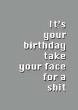 happy birthday Birthday Card 29525 created by Potty Mouth