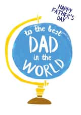 best dad Father's Day Card 26074 created by Ivorymint cards