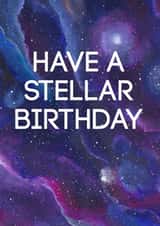 birthday space Birthday Card 7989 created by Double Thumbs Up!