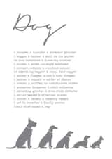 dog poem Just because Card 8651 created by Joanna Miller
