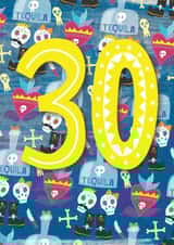 30 30th Birthday Card 30285 created by Double Thumbs Up!