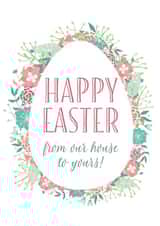 family happy Easter Card 3808 created by Wink Design - Michelle Roberts