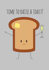 pun toast Birthday Card 31736 created by Hannah-Leigh Cards