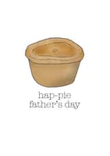 Funny Pie Father's Day Card created by Becka Griffin