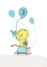 third 3 Birthday Card 25716 created by Sarah Ray