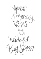 husband Male Anniversary Card 7277 created by Naughty Nice