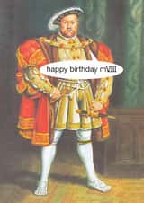 henry viii Birthday Card 9265 created by © Ladybird Books Ltd 2025