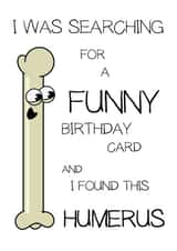 medical humour Birthday Card 27461 created by CushoPeas