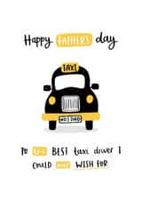 taxi funny Father's Day Card 4750 created by Abbie Imagine
