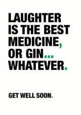 illness sick Get Well Card 9426 created by Wordplay Design