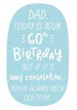 60th birthday Birthday Card 7561 created by Chelsey Adams