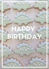 dinosaur Male Birthday Card 31976 created by nila holden