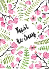 friendship encouragement Thinking of you Card 7957 created by Elena O'Neill