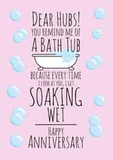 Anniversary husband created by RS Graphics