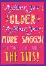 female older Birthday Card 29972 created by Katie Ruby Illustration