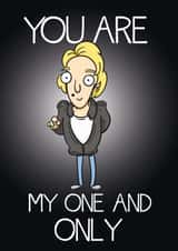 Chesney Hawkes 90s Card created by Tom Sparke