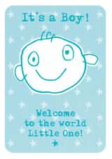 New Boy New Baby Card 6180 created by Bird Blue Creative