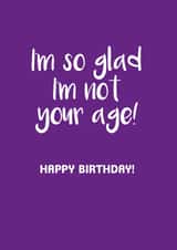 happy glad Birthday Card 32044 created by Victoria Keown