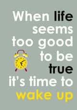 humour funny Just because Card 2753 created by Sarah Watts @2littleboys