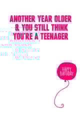 another year Birthday Card 8718 created by Silly Sentiments