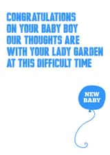 New baby New Baby Card 8719 created by Silly Sentiments