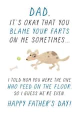 From the dog Father's Day card created by Chelsey Adams